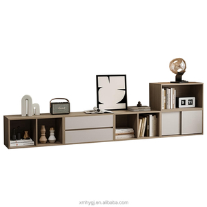 Armoire combinée multifonctionnelle moderne DIY de conception libre pour salon ou chambre à coucher avec une excellente fonctionnalité de stockage - Product Image 2