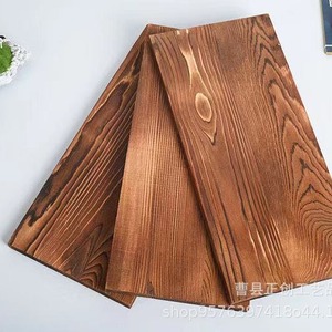 Tablas de Madera Maciza 30x10x1cm Rectangulares Estilo Rústico para Escritorio, Mesa de Conferencias, Separador, Almacenamiento, Origen Shandong - Product Image 1