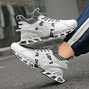 Lightweight blade shoes, comfortable and breathable designer sports shoes, fitness running shoes, men's walking shoes - Product Image 4