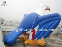 Ballon rural gonflable géant, décoration pour la fête de l'amitié américaine, 10m, grand, personnalisé, en forme d'aigle