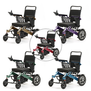 Produits tendance : fauteuils roulants électriques en alliage d'aluminium pour personnes handicapées, services OEM et DOM pour les personnes âgées - Product Image 1