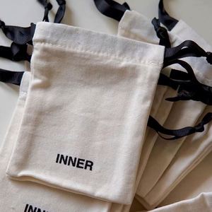 Cotton Biodegradable Jewelry Packaging Pouch GOTS Certified for Rings Earrings <b>Bracelets</b> Use in Gifts - Product Image 5
