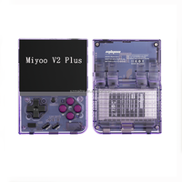 Console de Jeux Portable Rétro Miyoo Mini Plus 3,5 Pouces avec Système Onion et Système Linux, Consoles de Jeux de Poche, Cadeau