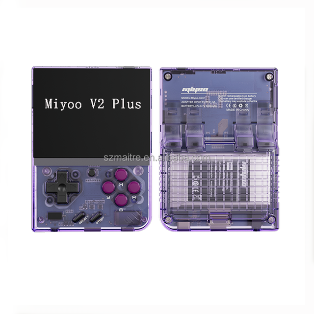 Miyoo Mini Plus 3.5  Inch Portable Retro Handheld Games Player With Onion System Linux System Pocket Gaming Consoles Gift