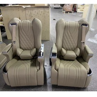 Siège de camionnette VIP de luxe électrique avec chauffage rotatif OEM pour Tuning de luxe Mpv Van Rv Limousine Campervan Motor Home Transit