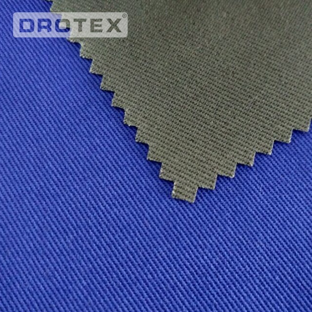 NFPA стандартная негорючая HRC2 88% хлопок 12% нейлон 4/1 атласная огнестойкая ткань FR