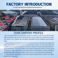 Machine de production de profilés en acier pour systèmes de montants et de rails de cloisons sèches – Dimensions personnalisées