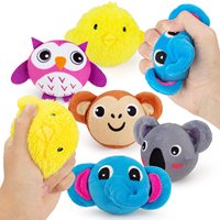 Jouets animaux en peluche anti-stress personnalisés balle anti-stress sensorielle douce jouets drôles anti-stress pour les enfants