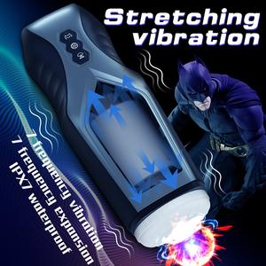 スパイダーマンの男性用セックストイ、7つの振動モードと7つの突き出しモードを備えた男性用オナニーカップ - Product Image 2