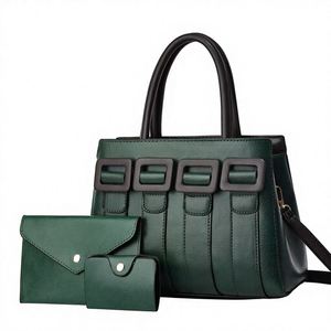 Sacs fourre-tout classiques personnalisés pour femmes en cuir PU, sacs à main de luxe en cuir véritable de haute qualité pour dames avec poignée supérieure - Product Image 2