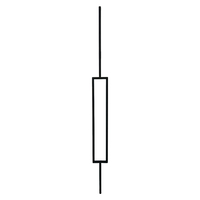 Balustre d'escalier intérieur en aluminium noir, à boucle ovale simple, décoratif