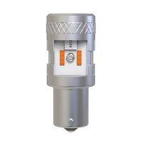 Feu clignotant de signalisation pour voiture à vente directe transfrontalière, avec décodage 1156/3156/7440 et ventilateur LED