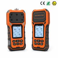HYS2000 Detektor Gas Multi Portabel Akurasi Tinggi Penganalisis Gas Digital untuk EX O2 CO H2S VOCs Tahan Air IP67 Penyimpanan Data 100.000
