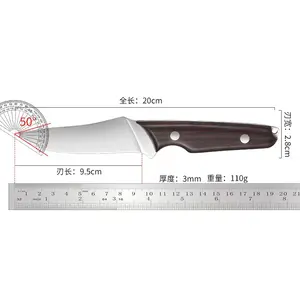 Профессиональный Высококачественный нож из нержавеющей стали для очистки овощей с многофункциональными ножницами с защитной крышкой для безопасного лезвия