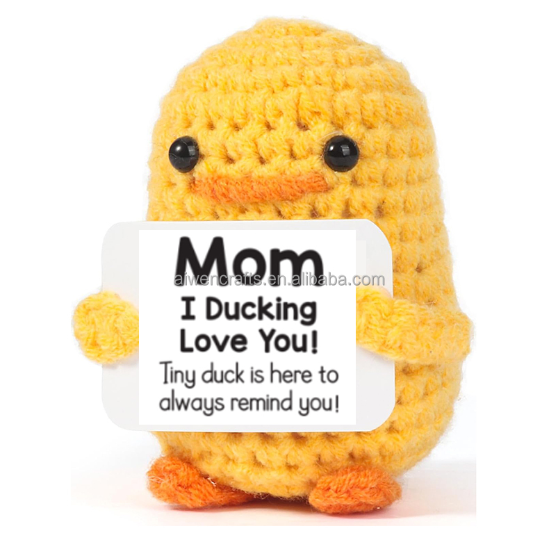 Tarjeta de mamá amarilla