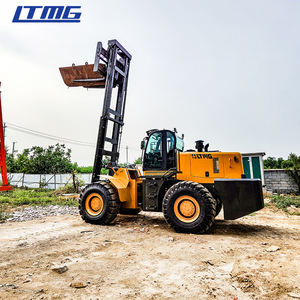 LTMG <span class=keywords><strong>10</strong></span> тонн 12 тонн 15 тонн дизельный 4WD внедорожный вилочный погрузчик 4 колеса вездеходный дизельный погрузчик для использования на грязной местности - Product Image 2