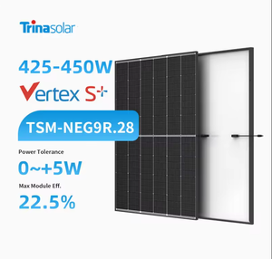 แผงโซลาร์เซลล์ยี่ห้อดังจากยุโรป รุ่น S+ TSM-NEG9R.28 กำลังไฟ 425W 430W 440W 425-450W กรอบสีดำ ขายดี - Product Image 1