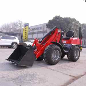Mini-chargeuse sur pneus diesel 4x4 haute performance, utilisation aisée, prix compétitif pour les grossistes - Product Image 3