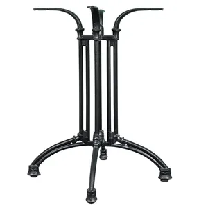 High quality adjustable bar cast iron crank table base