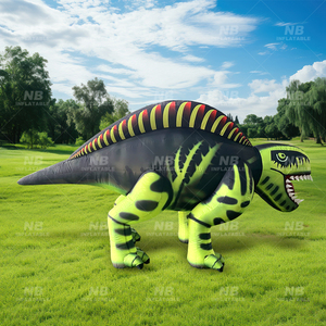 Life Size <b>Custom</b> Inflatable T-Rex Dinosaur <b>Balloon</b>-Waterproof PVC/Oxford Material Easy Setup Holiday Party Advertising Inflatabl - Product Image 5