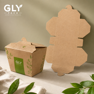 Großhandel Maßgefertigte Kraftpapier Takeaway-<span class=keywords><strong>Box</strong></span> Faltbare Lebensmittelverpackung für <span class=keywords><strong>Burger</strong></span>, Salat, Nudeln und Fast-Food-Lieferung - Product Image 3