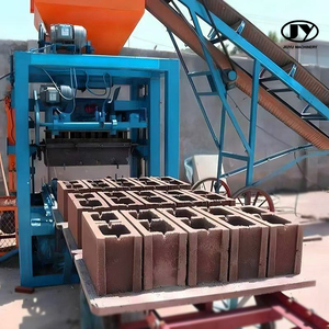 Jiuyu <span class=keywords><strong>QT4</strong></span>-<span class=keywords><strong>26</strong></span> Khối Máy làm bán tự động rỗng bê tông xi măng Interlock gạch Máy làm - Product Image 4