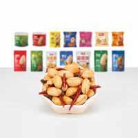 HALAL Gemengde Geroosterde Noten en Fruit Snacks Gezouten Cashew & Pinda's Gebakken Smaak Groothandel