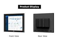 Ordinateur tactile industriel personnalisé OEM 1000 Nits 19 pouces IP65 étanche, PC embarqué avec écran tactile Intel pour HMI industriel, PC tout-en-un