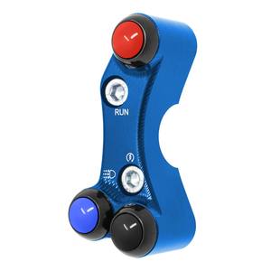 Interrupteur de guidon droit pour Suzuki GSX-R1000 2017/2021 (trous décalés) (bleu) - Product Image 4