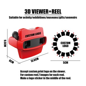 Children Science Learning Box 3D Viewmaster Photo <strong>Slide</strong> <strong>Viewer</strong> with Custom Reels for Kids Unisex Wedding Gift - Product Image 2