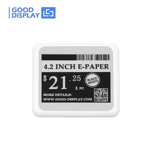 Nouvelle étiquette électronique d'étagère (ESL) NFC de 4,2 pouces, sans batterie, passive, avec affichage E-Ink sans fil et mise à jour via application Android - Product Image 3