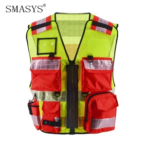 <span class=keywords><strong>ANSI107</strong></span>-سترة أمان ، عاكس متعدد الجيوب ، ملابس, سترة أمان ، تقنية Hi-Viz - Product Image 3