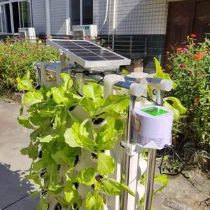 Système de culture hydroponique mural complet Skyplant pour jardinage d'intérieur, en PVC, avec fermeture éclair, pompe à moteur, économie d'énergie et fonctionnement facile - Product Image 2