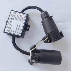 Tốt Nhất Bán USA Để EUR <span class=keywords><strong>Trailer</strong></span> Ánh Sáng Chuyển Đổi <span class=keywords><strong>7</strong></span> Cách USA Lưỡi Cắm Để 7Pin EUR Lớn Vòng Ổ Cắm <span class=keywords><strong>Trailer</strong></span> <span class=keywords><strong>Adapter</strong></span> - Product Image 4