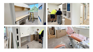 Meubles de clinique <span class=keywords><strong>dentaire</strong></span>, personnalisation gratuite, armoire <span class=keywords><strong>dentaire</strong></span> moderne, à <span class=keywords><strong>vendre</strong></span>, bureau de réception <span class=keywords><strong>dentaire</strong></span> - Product Image 3