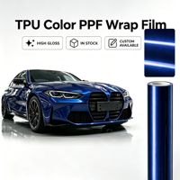 Film de protection automobile TPU de qualité supérieure 1,52*15m à changement de couleur, qualité course, pour carrosserie, autocollants automobiles, usage automobile, directement de l'usine