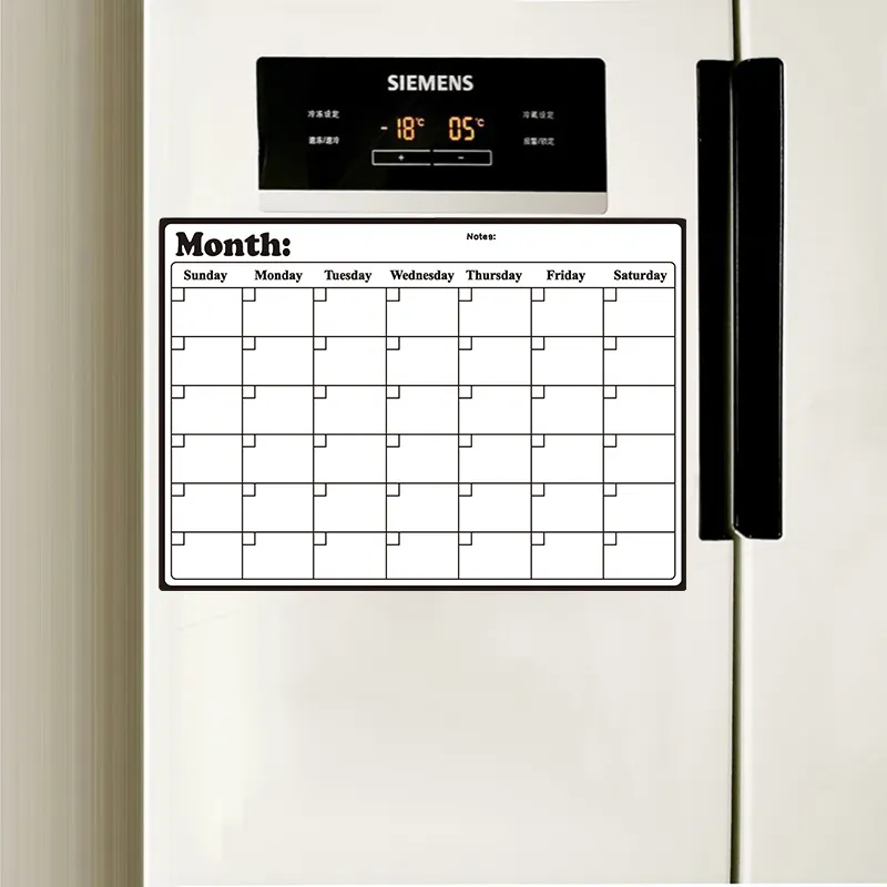 Calendario del magnete immobiliare del frigorifero Calander del regalo di affari promozionale della stampa personalizzata di alta qualità per il settore immobiliare