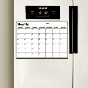 High Quality Custom Print Promotional Business Gift Calander Fridge Realtor Magnet Calendar for Real Estate