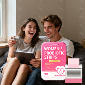 Bandes de probiotiques personnalisées pour femmes, à dissolution rapide, améliorant le métabolisme, complément alimentaire pour soutenir la santé digestive, bandes orales - Product Image 3