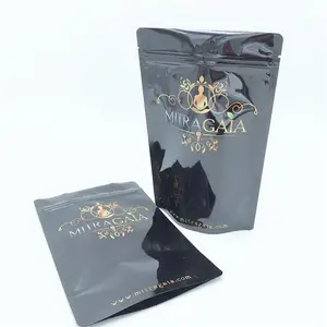 Digital Printing Aluminum Foil Zip Lock 4OZ 8OZ 16OZ Plastic Stand Up Pouch Stock Vacuum Packaging Bags For Protein Powder