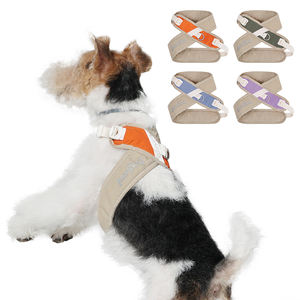 Tali kekang anjing tugas berat X Mesh, tali nilon dapat disesuaikan dengan gesper modis nyaman ukuran XS untuk berjalan mudah - Product Image 3