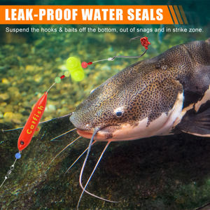 5Pcs Catfish Rattling Flotteurs 15g/27g Maker <span class=keywords><strong>Popper</strong></span> Leurres pour Santee Rig Fishing, Bobbers flottants durables pour Channel Catfish - Product Image 6