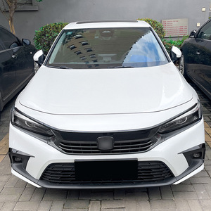 Honda Civic 11th Gen 2021+ Front Air Vent Decal Piano Black Carbon Fiber Texture Exterior Modification ABS Adhesive Sticker - Product Image 2