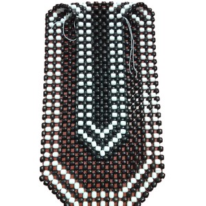 Perles en bois noires de 17-18 mm, perles rondes en vrac pour la fabrication de bijoux, origine Zhejiang - Product Image 5