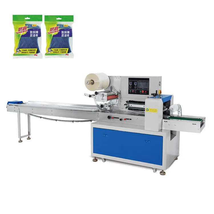 Horizontale Volautomatische Nat Papier Servet Verpakking Machine