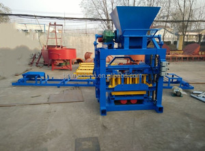 필리핀 기니 소형 수동 저가 벽돌 기계 만들기 Qt4/35 손으로 작동되는 콘크리트 블록 만들기 기계 - Product Image 5