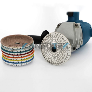 KANEOTEK <span class=keywords><strong>3</strong></span>, 4 дюйма, 80 100 мм, полимерная связка, плоская форма кишечника, Алмазные полировальные колодки для гранита, мрамора, камня и бетона - Product Image 3