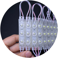 Lentille de matériel publicitaire rétroéclairage à 160 degrés DC12V 66x12mm Modules LED pour lettres de canal pour Source de conception de lumière LED