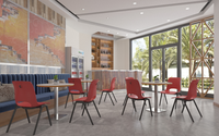 Chaise en plastique pour l'extérieur pour l'école, stade, concert, gradin, siège pour stade