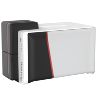 La impresora de tarjetas de identificación de 2 colores Evolis Primacy de 300 ppp admite la impresión reescribible extiende la vida útil de la tarjeta rentable para la empresa